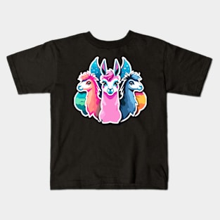 Llama Illustration Kids T-Shirt